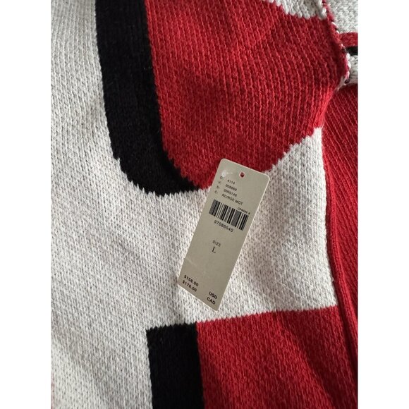 NWT Size XL - Anthropologie Oversized Graphic Monogram Sweater (NWT US$ 158) - Picture 7 of 16